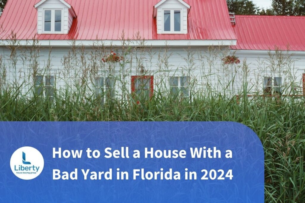 How to sell a house with bad yard