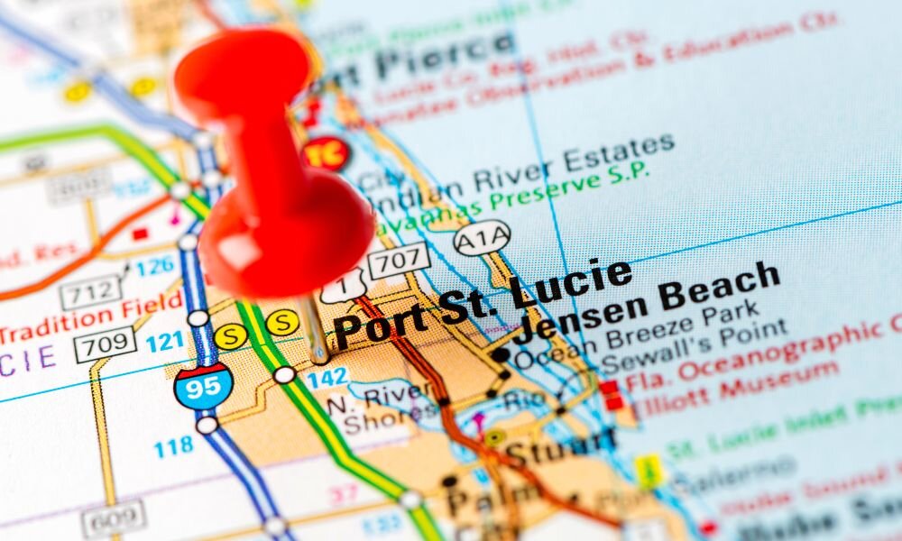 Port St. Lucie map
