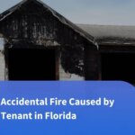 Fire damage caused by tenant