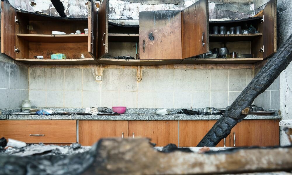 fire damage house for sale