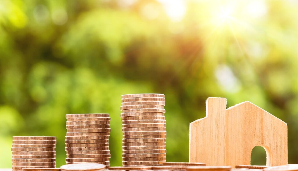 Coins representing the assets in probate