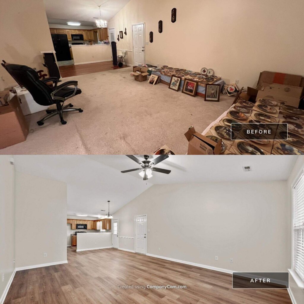 Madison, AL cash home sale before and after