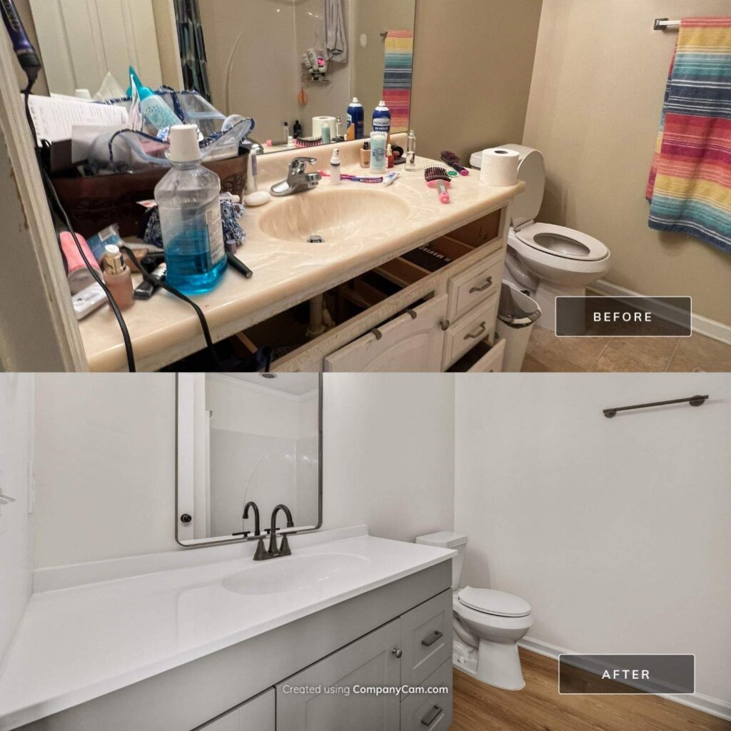 Decatur, AL cash sale home before and after