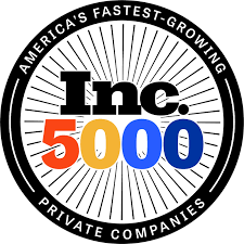 Inc. 5000 Logo with link to Inc. 5000 list for 2024 where Rapid Fire Home Buyers was placed at 561.