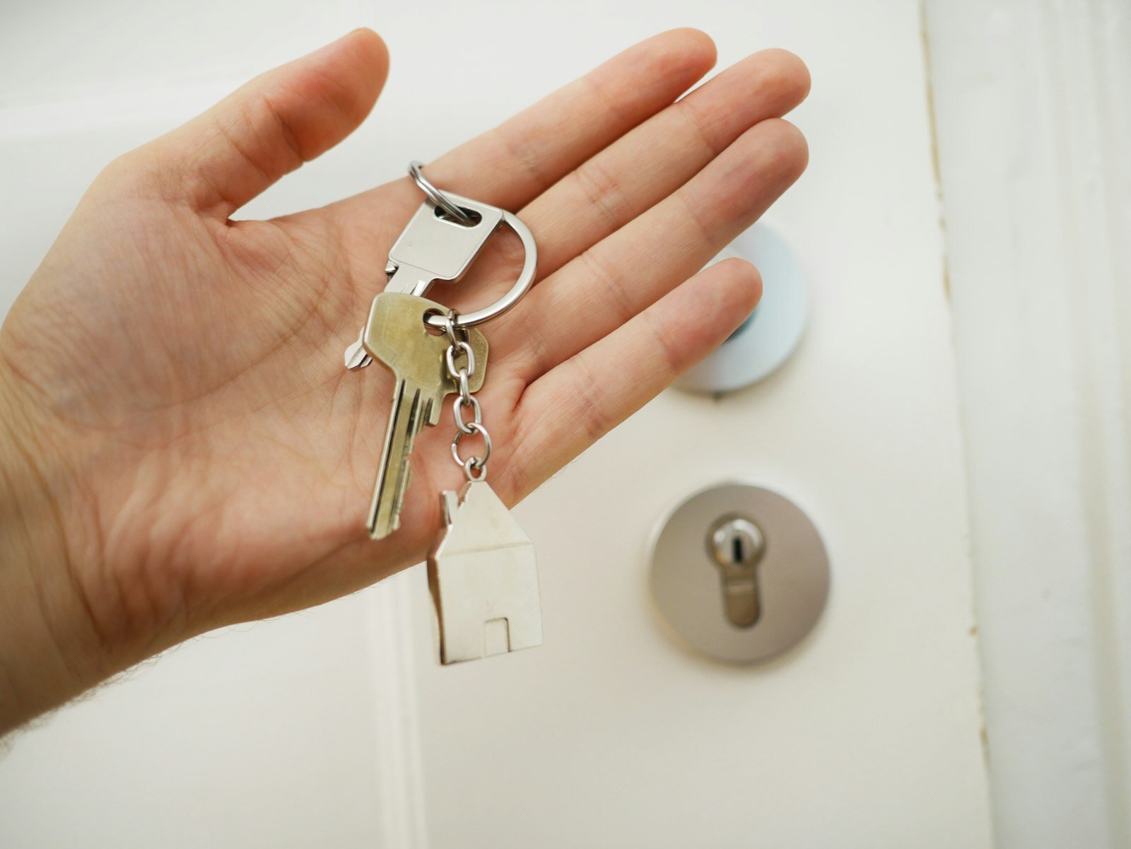 House keys handed over at closing