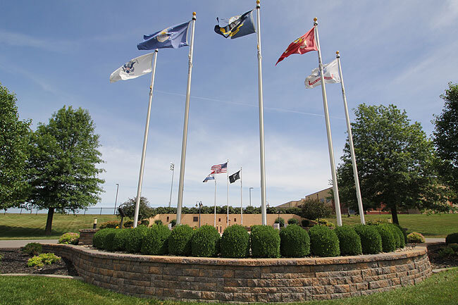 Cameron Veterans Memorial in Cameron