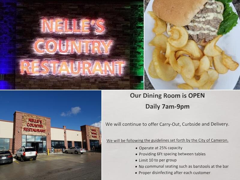 Nelle's Restaurant in Cameron
