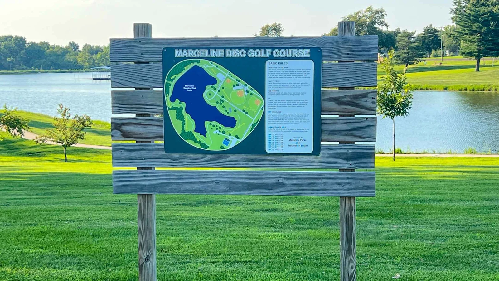 Marceline Disc Golf Course in Marceline
