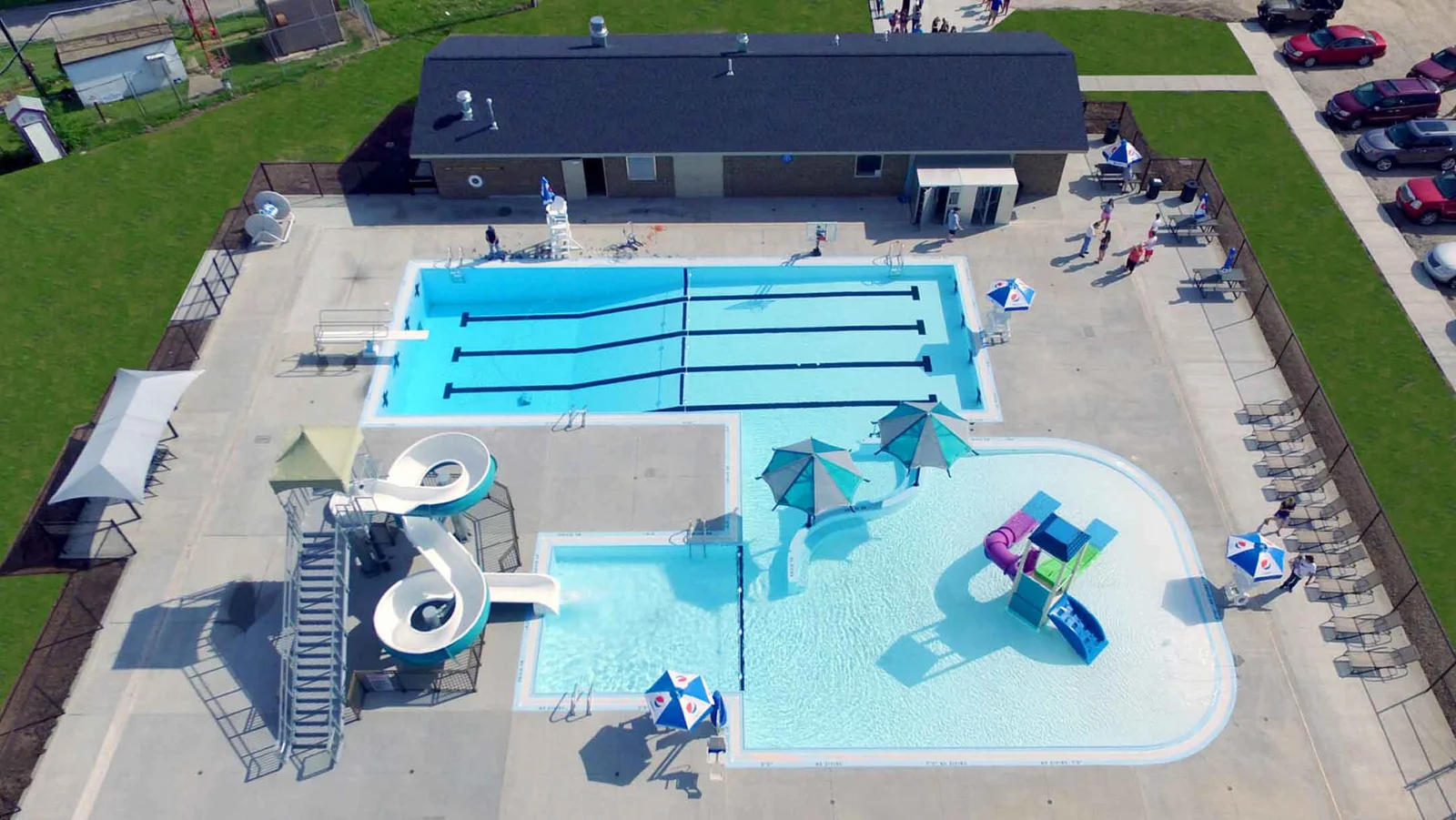 Marceline Public Swimming Pool in Marceline