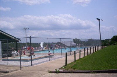 Milan’s seasonal swimming pool in Milan