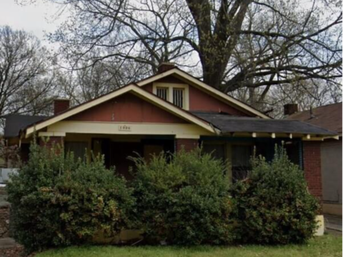 Front of 1038 Breedlove Street