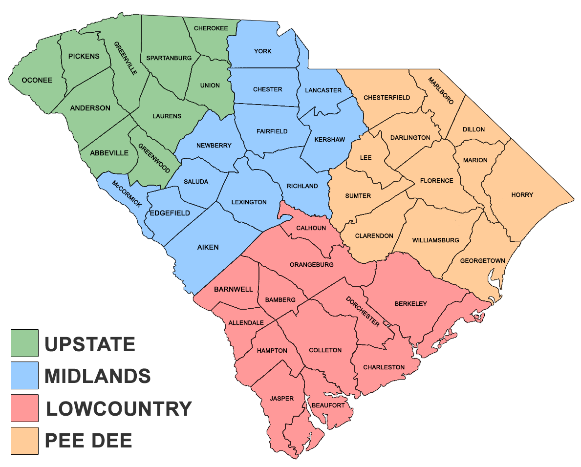 Off-Market South Carolina Buying Zones
