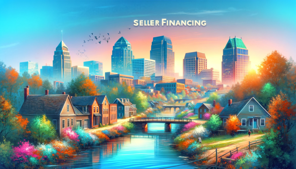 Scenic landscape of Greenville, SC reflecting seller financing opportunities