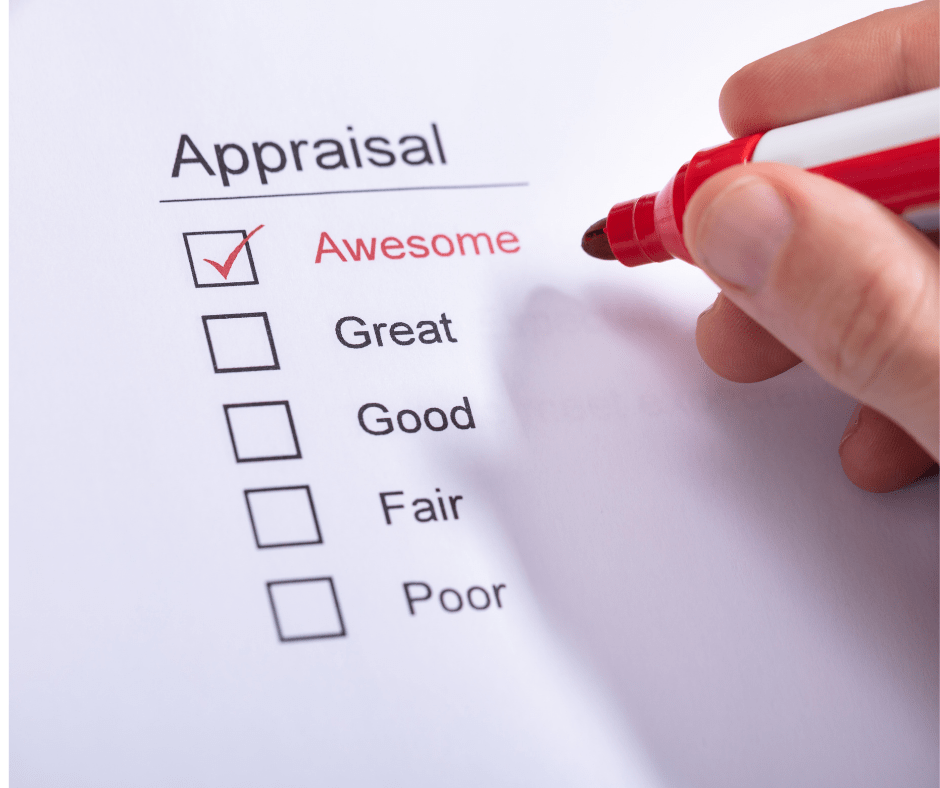 home appraisal inspection checklist
