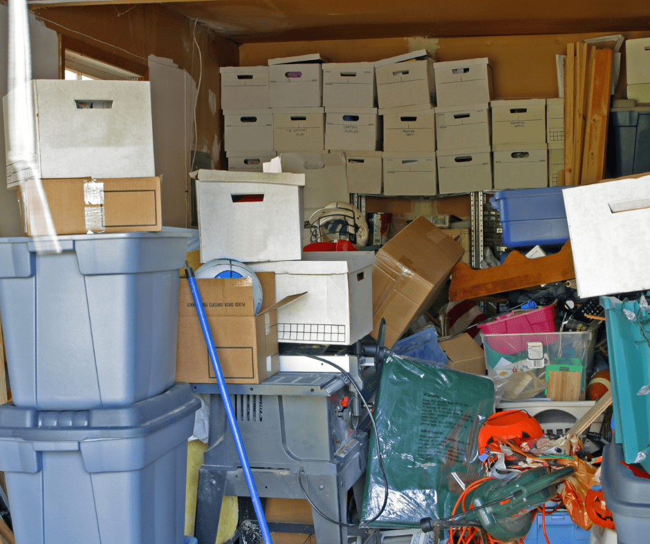 garage clutter