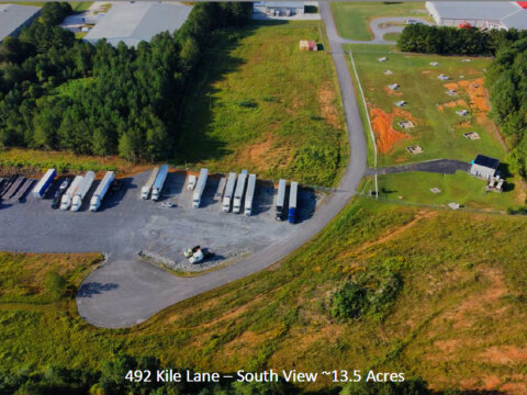 Overhead View of Kile Lane