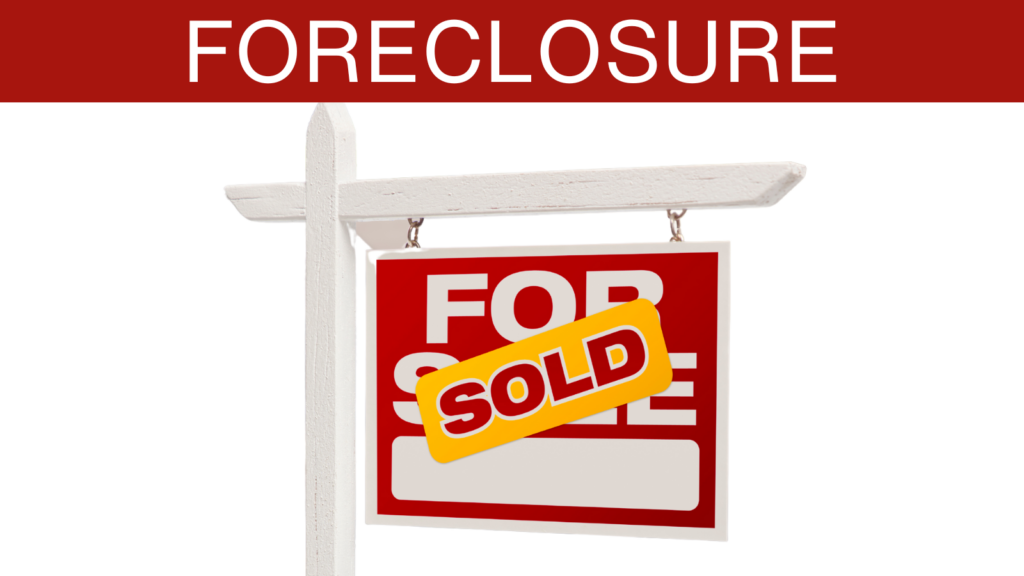 Avoid foreclosure with a fast home sale—For Sale sign marked SOLD