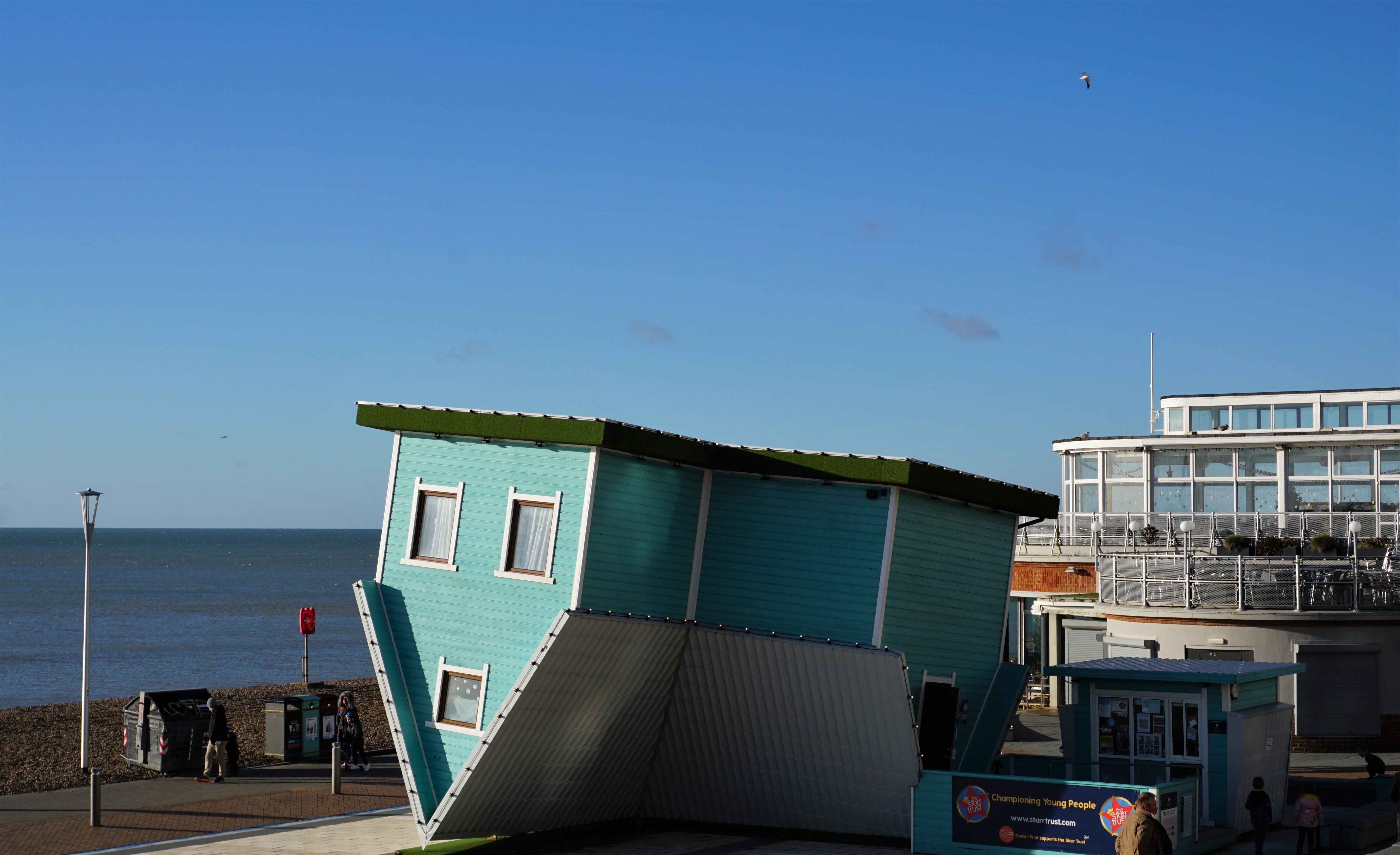 upside down house
