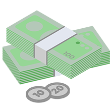 Best-Texas-House-Buyers-Logo-Pile-of-Cash-Cash-Offer-Dallas-Seller Best Texas House Buyers logo with a pile of cash, symbolizing the generous cash offers provided to homeowners in Dallas when selling their properties directly to the company