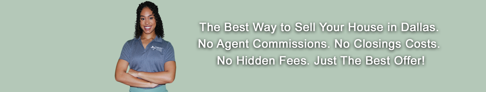 Banner-Nicole-Welcoming-Best-Texas-House-Buyers-Dallas-Home-Sales Banner featuring Nicole, co-owner of Best Texas House Buyers, welcoming visitors to the site and showcasing the company’s straightforward cash home-buying service for Dallas homeowners