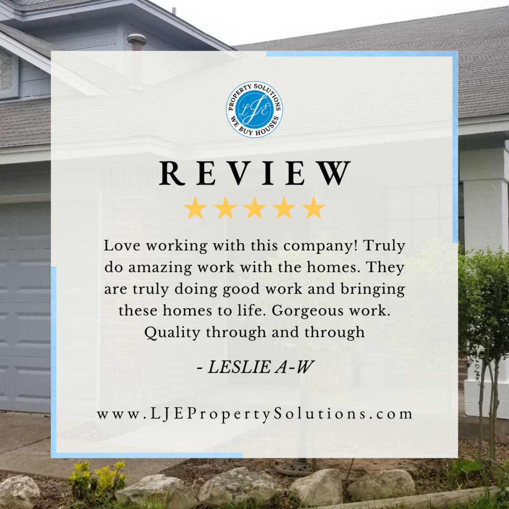 Another 5 Star Experience - We Buy Houses in Texas.