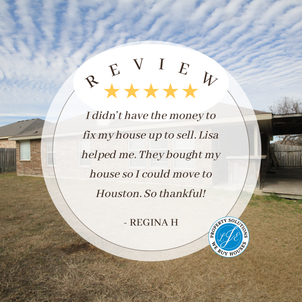 Another 5 Star Experience - We Buy Houses in Texas.