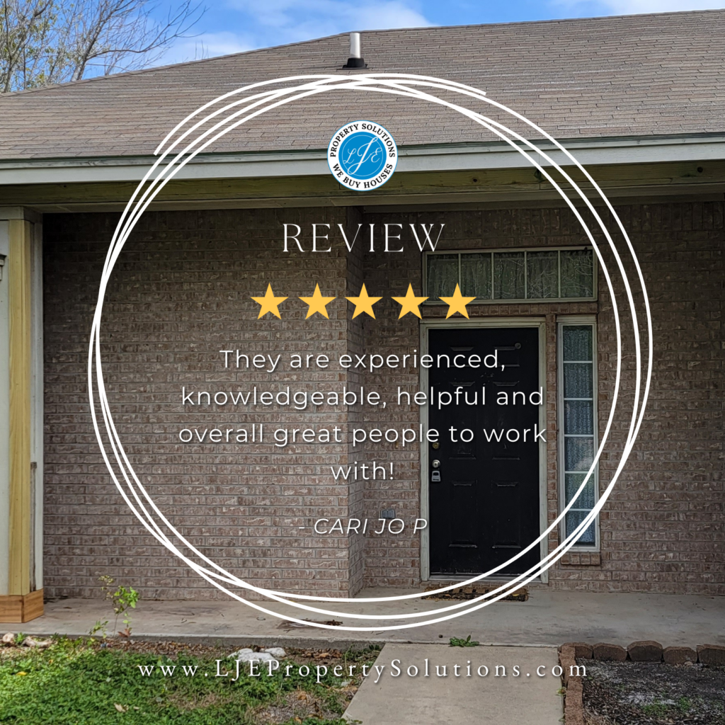 Another 5 Star Experience - We Buy Houses in Texas.