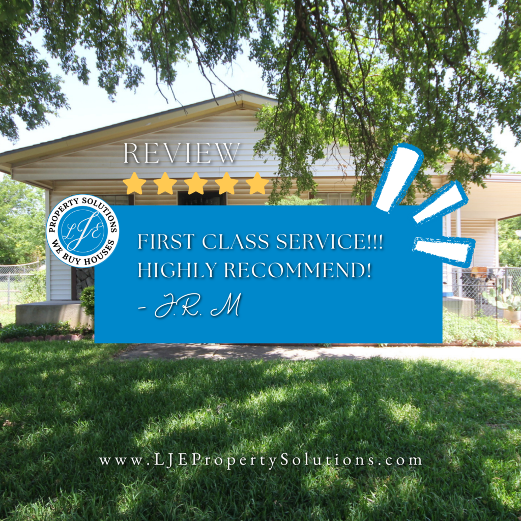 Another 5 Star Experience - We Buy Houses in Texas.