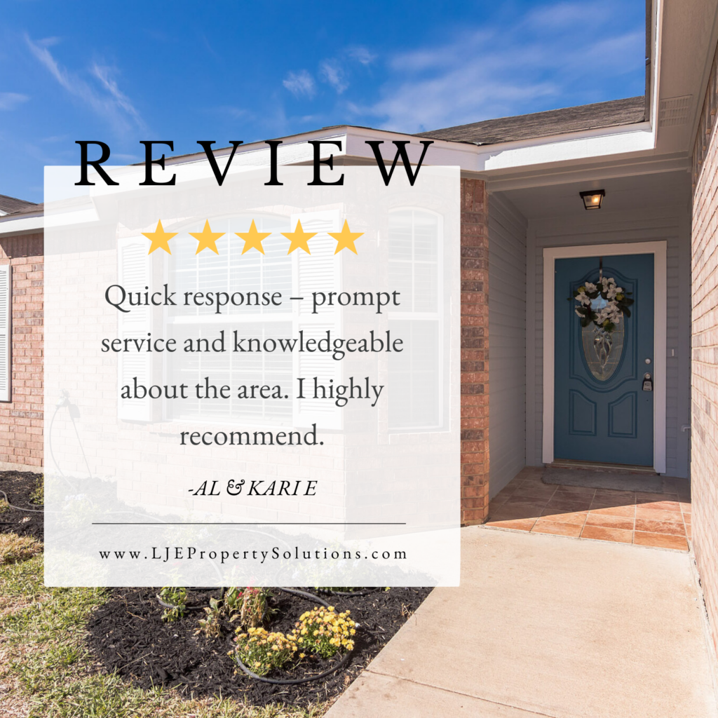 Another 5 Star Experience - We Buy Houses in Texas.