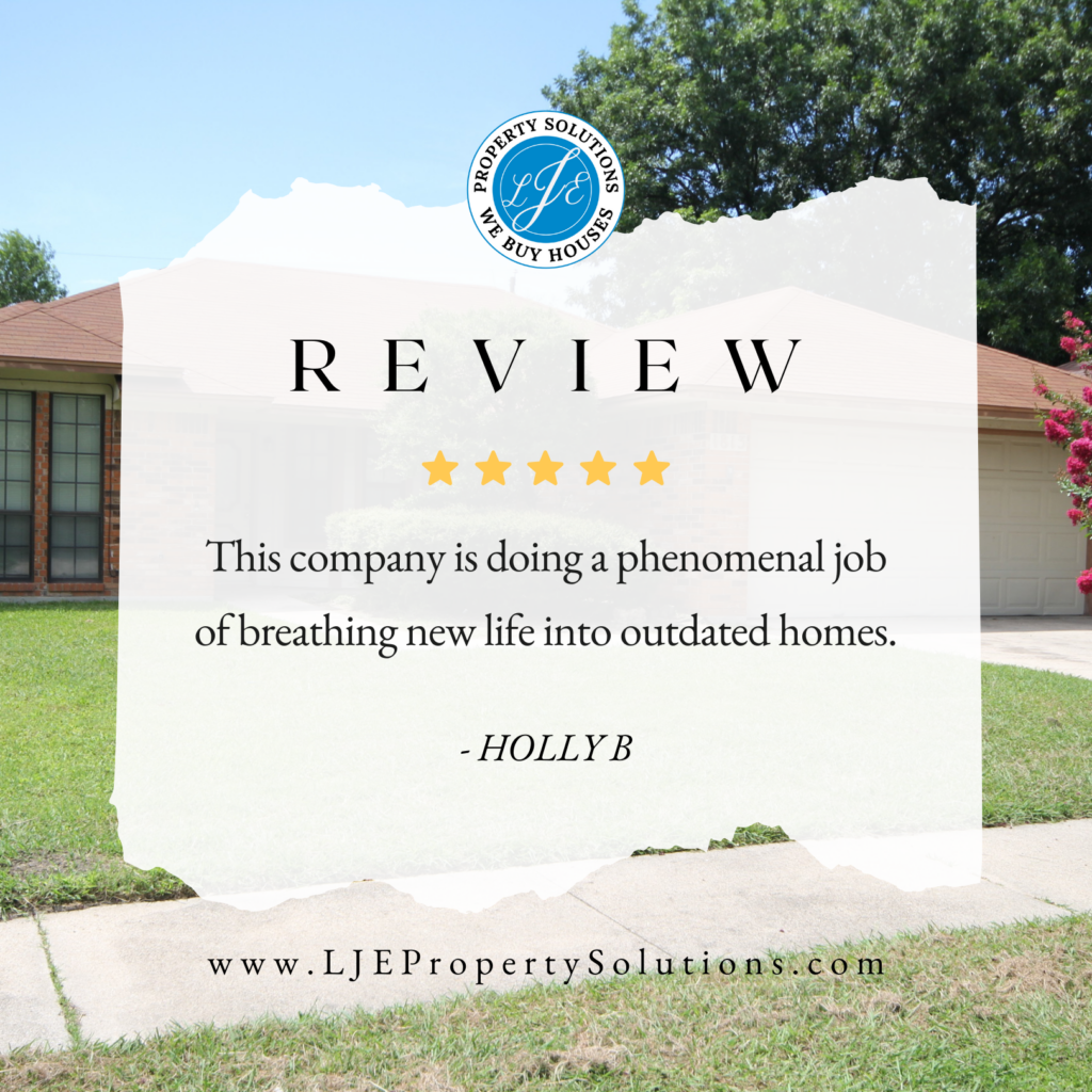 Another 5 Star Experience - We Buy Houses in Texas.