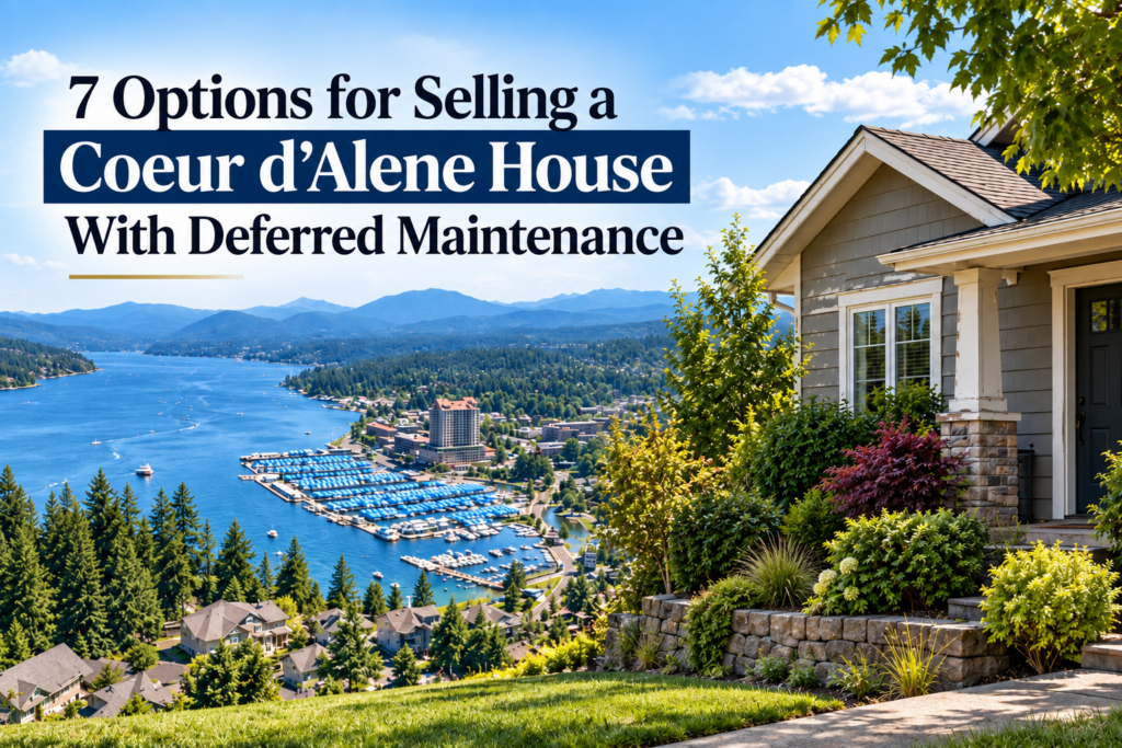 7 Options for Selling a Coeur d’Alene House With Deferred Maintenance
