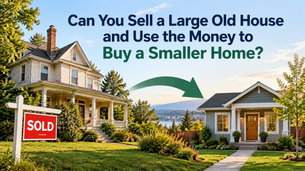 Can You Sell a Large Old House and Use the Money to Buy a Smaller Home?