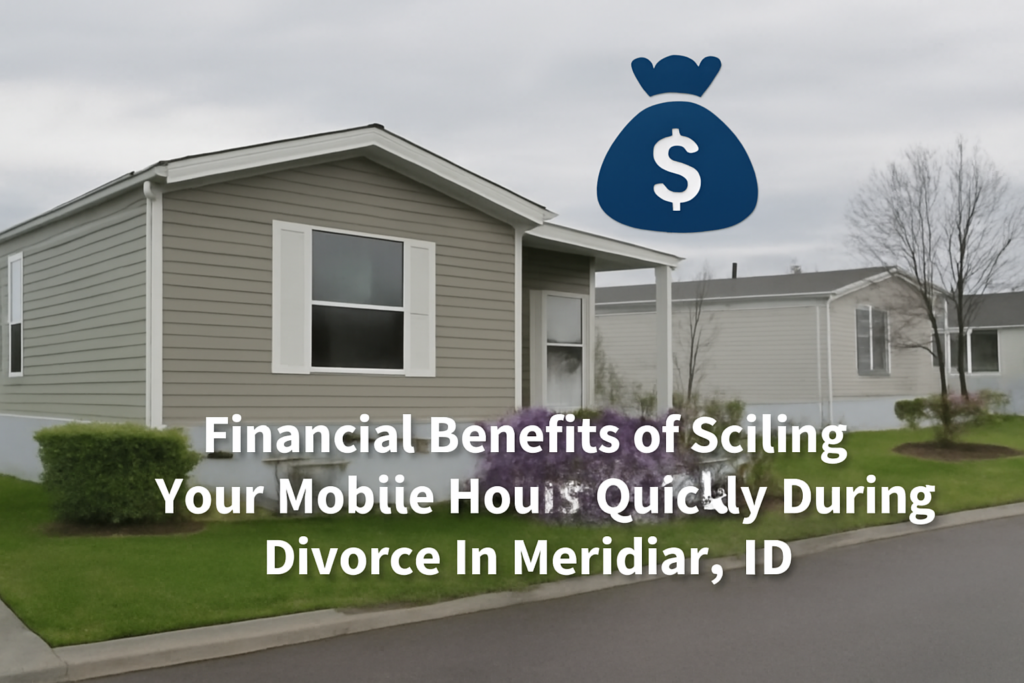 Financial Benefits of Selling Your Mobile Home Quickly During a Divorce in Meridian