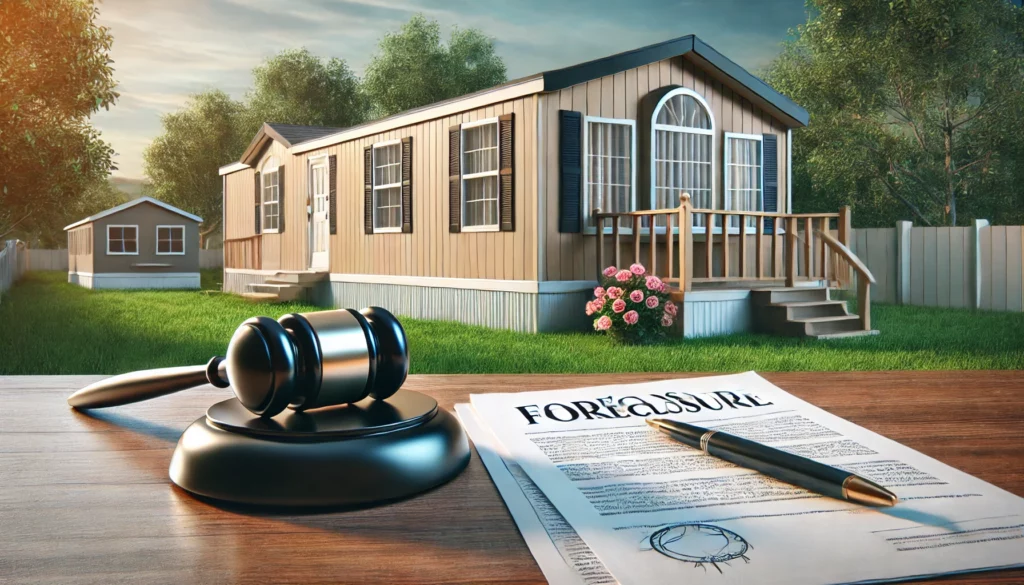 Mobile Home Foreclosure Notice of Default in Idaho