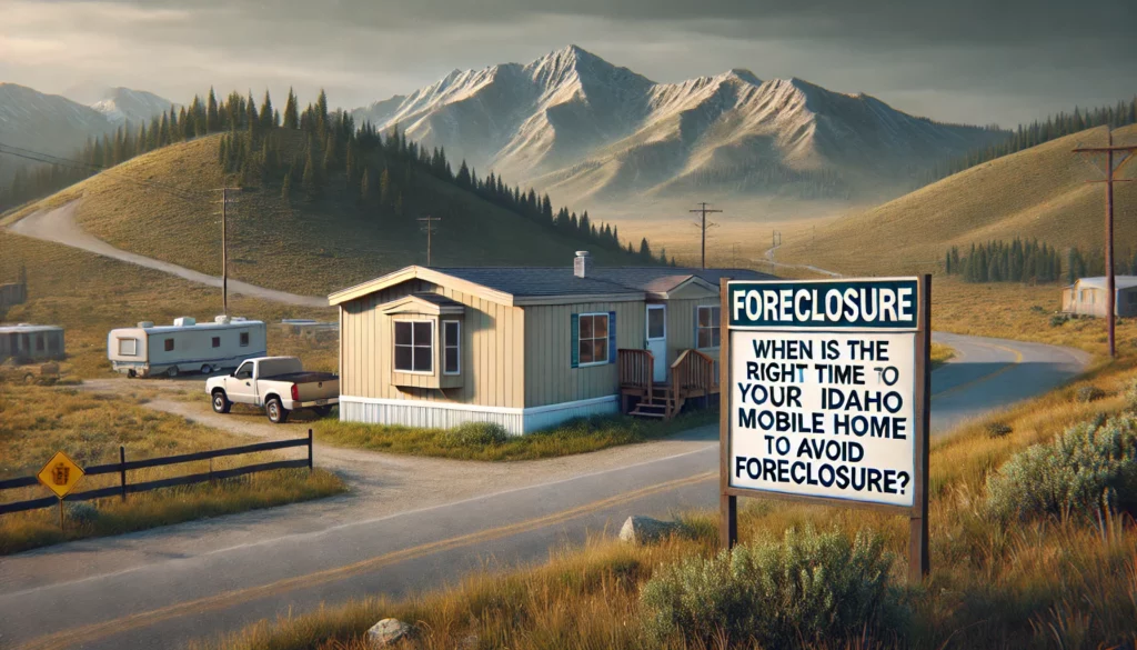 Right Time to Sell Your Idaho Mobile Home