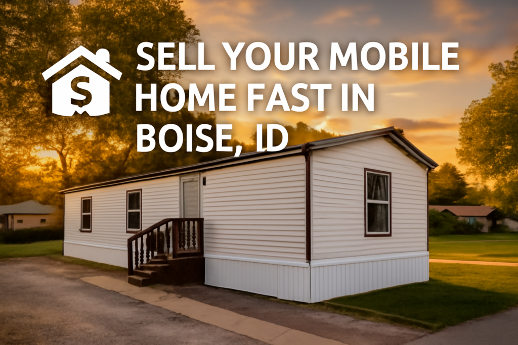 Fastest Way to Sell Your Mobile Home in Boise ID When Relocating