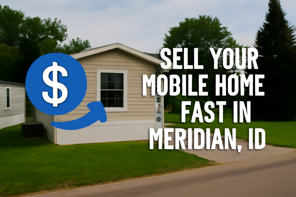Selling Your Mobile Home Fast in Meridian When Relocating