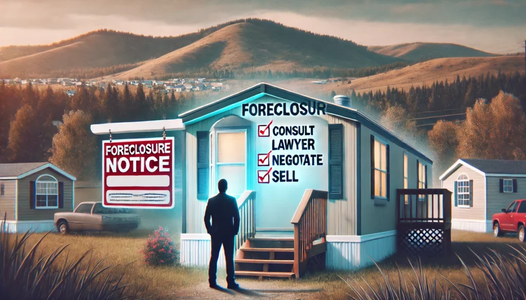 Foreclosure Notice on Your Mobile Home in Idaho