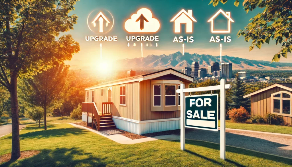 Sell Your Mobile Home in Boise ID As-Is When You're Upgrading