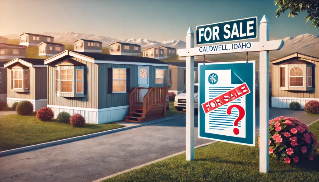 Sell a Mobile Home in Caldwell Without a Title