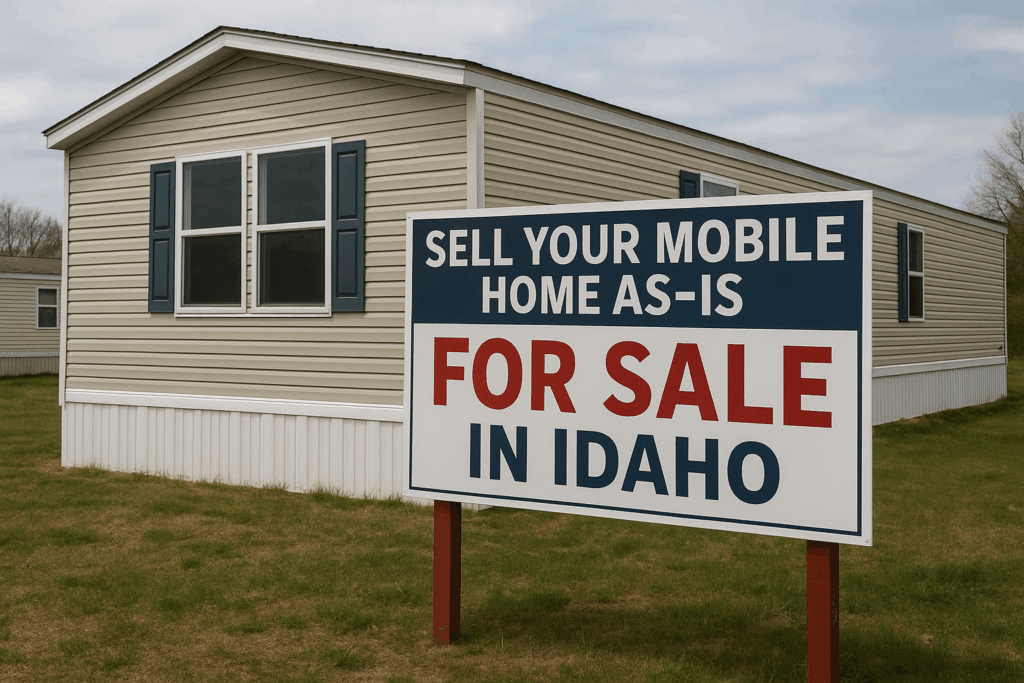Sell Your Mobile Home As-Is in Idaho