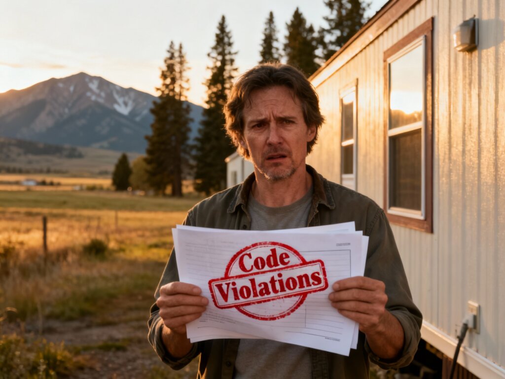 Sell Your Mobile Home with Code Violations in Idaho