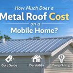How much does it cost to a metal roof on a mobile home?
