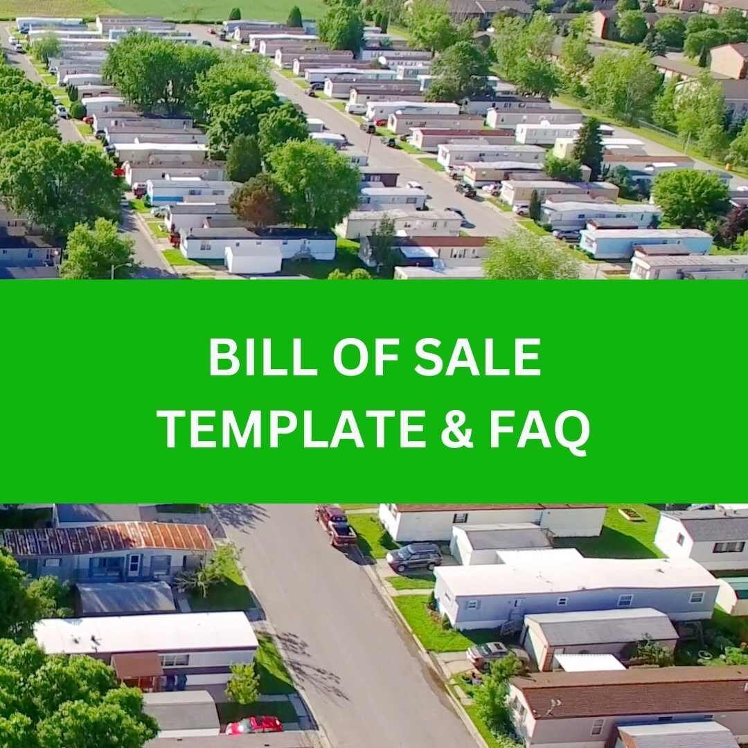 Mobile Home Bill Of Sale Template And Common Questions Sell Your mobile-home-bill-of-sale-template-and-common-questions-sell-your