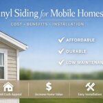 Vinyl siding benefits for mobile homes
