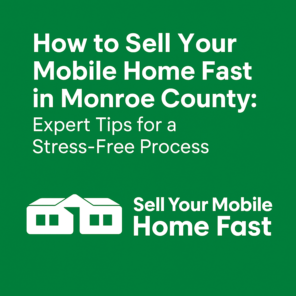 How to Sell Your Mobile Home Fast in Monroe County