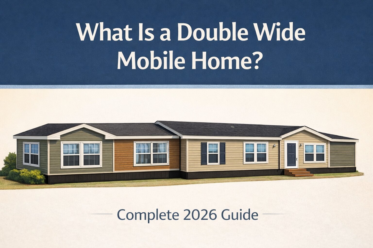 What Is a Double Wide Mobile Home? Size, Cost & Guide (2026) | Sell ...