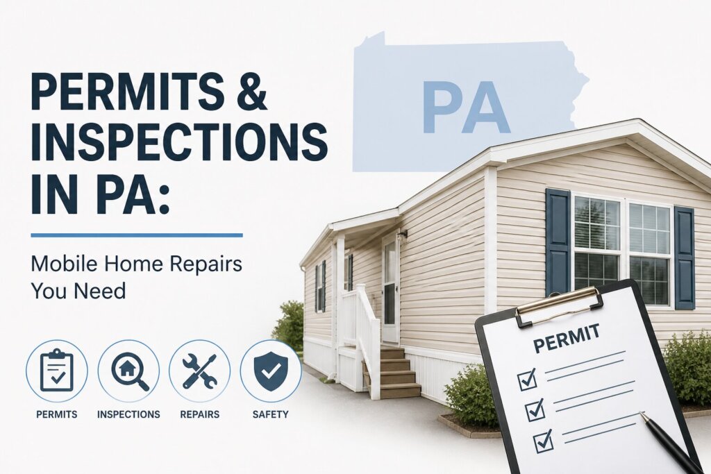 Mobile home permits and inspections in PA