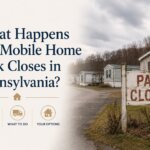 mobile home park closure