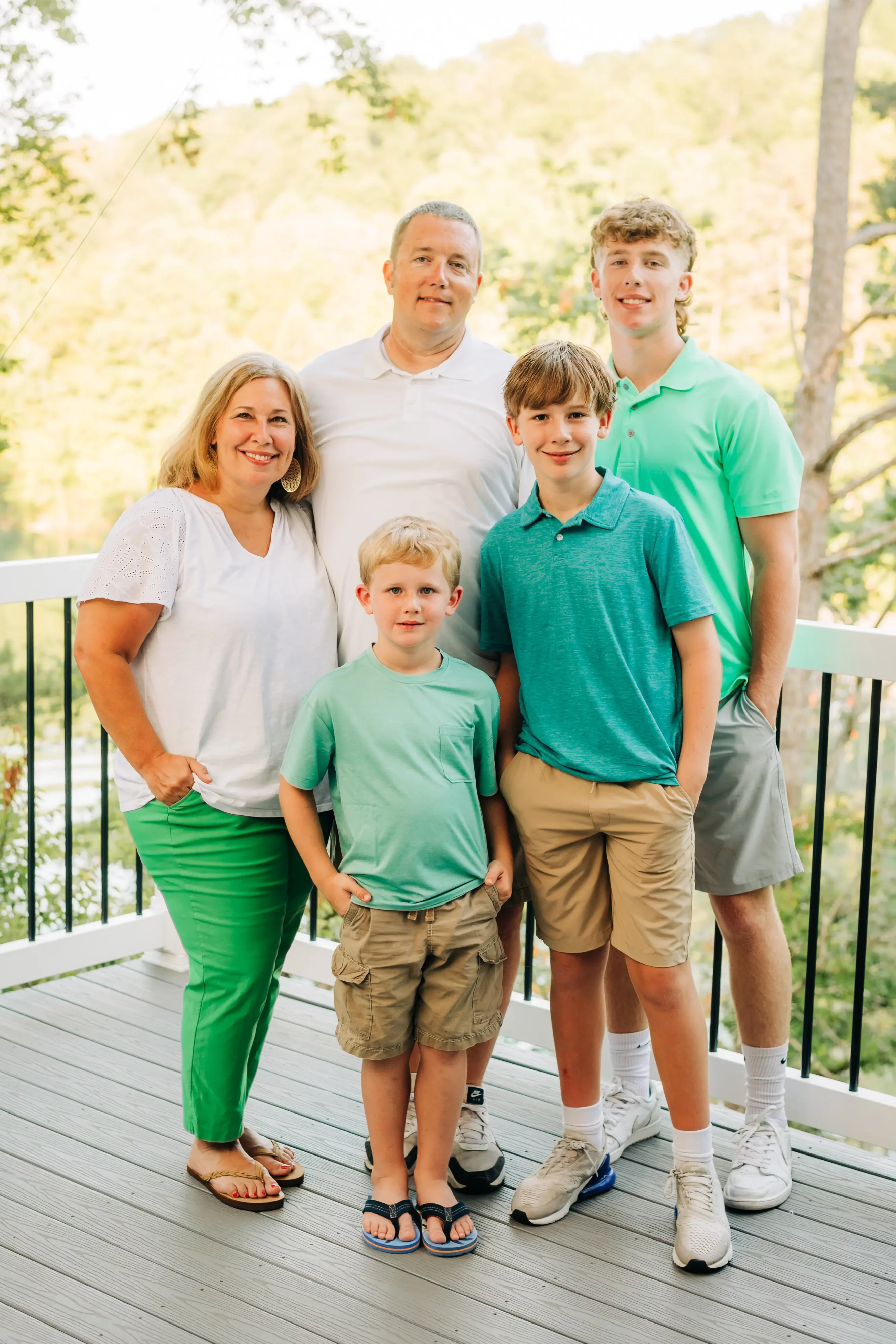 Jonathan Swanson and family